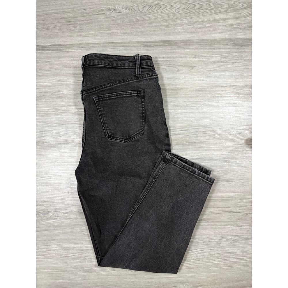 Wild Fable High Rise Mom Jeans - Washed Black - Size 12